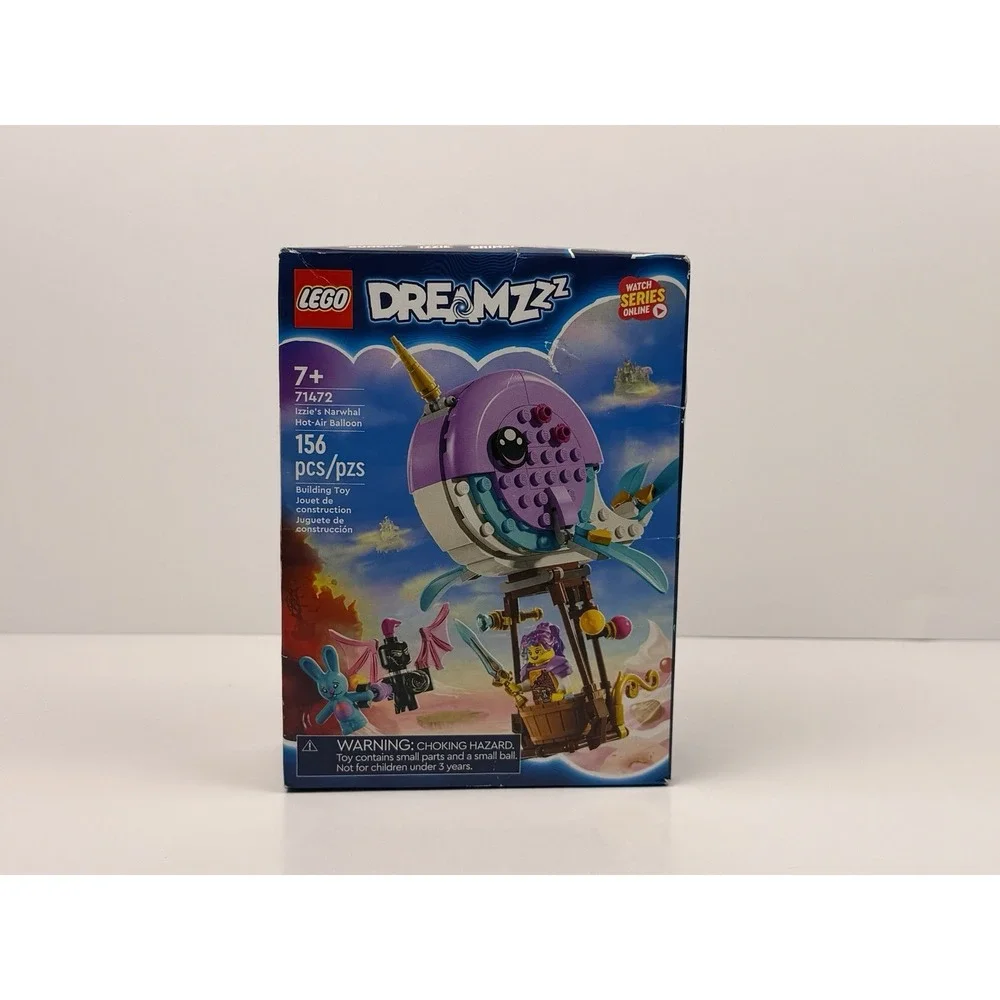 LEGO 71472 Dreamzzz Izzie's‎ Narwhal Hot-Air Balloon 156 Pcs/pzs